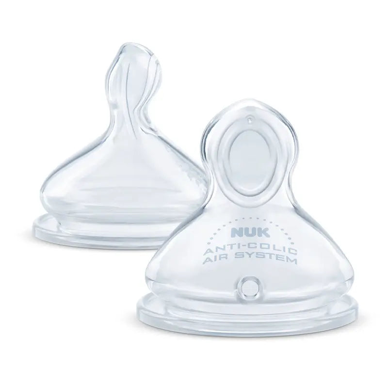 NUK Tetina First Choice 0-6 M Silicona, 2 unidades