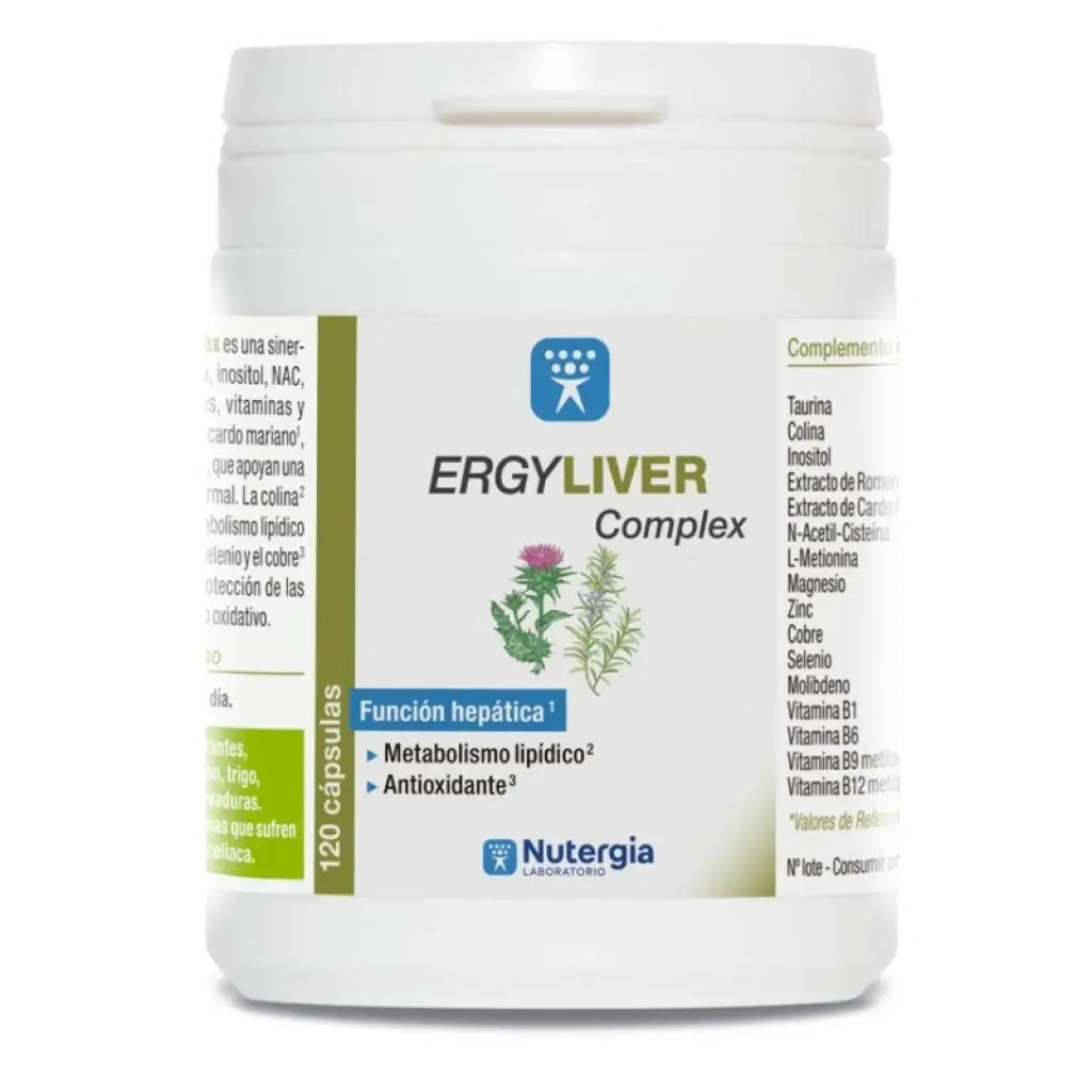 Nutergia Ergyliver Complex , 120 comprimidos