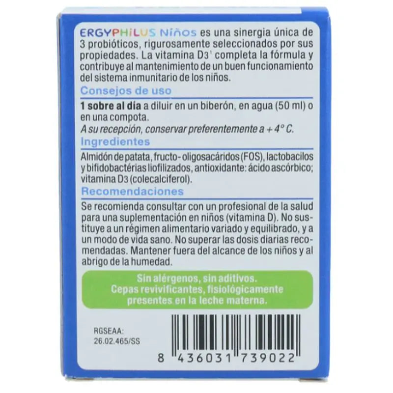 Nutergia Ergyphilus Children , 14 sachets