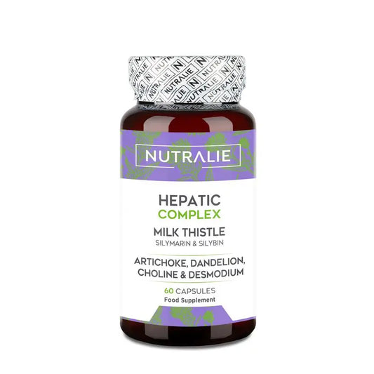 Nutralie Hepatic Complex Milk Thistle + Artichoke + Dandelion , 60 capsules