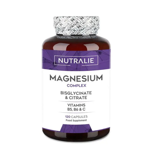 Nutralie Magnesium Complex With Bisglycinate And Citrate , 120 capsules