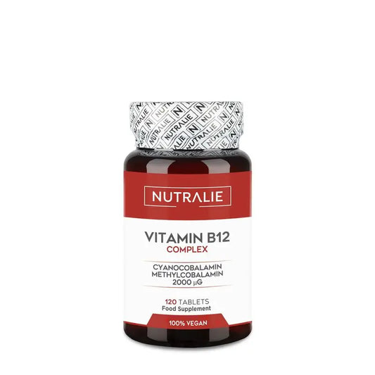 Nutralie Vitamin B12 Complex 2000 Mcg Tiredness , 120 tablets