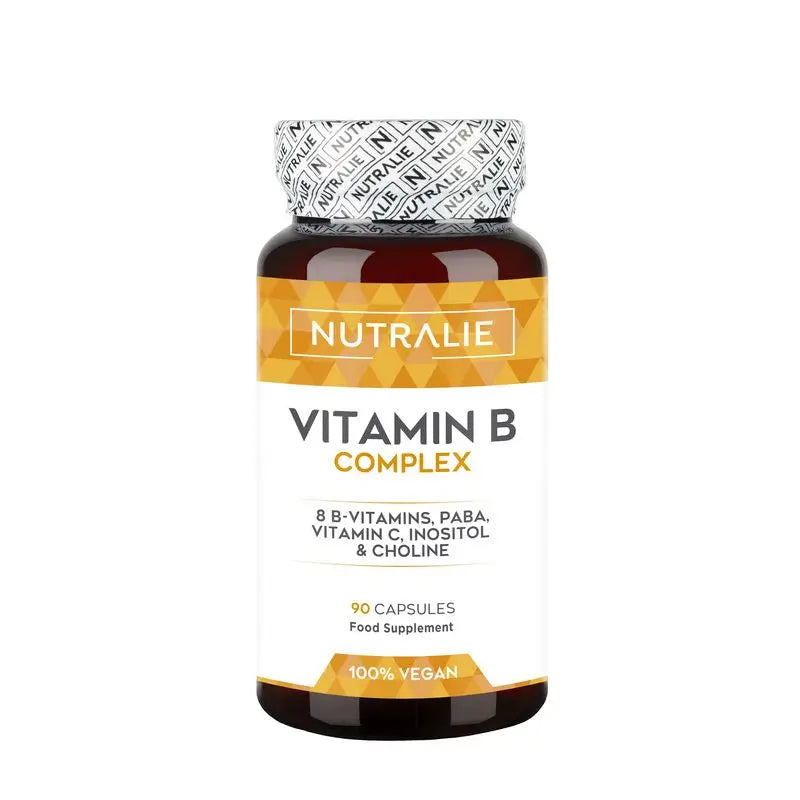 Nutralie Vitamin B Complex + Vitamin C + Choline + Inositol + Paba, 90 capsules