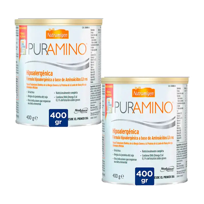 Nutramigen Pack Puramino Powder, 2 x 400 g