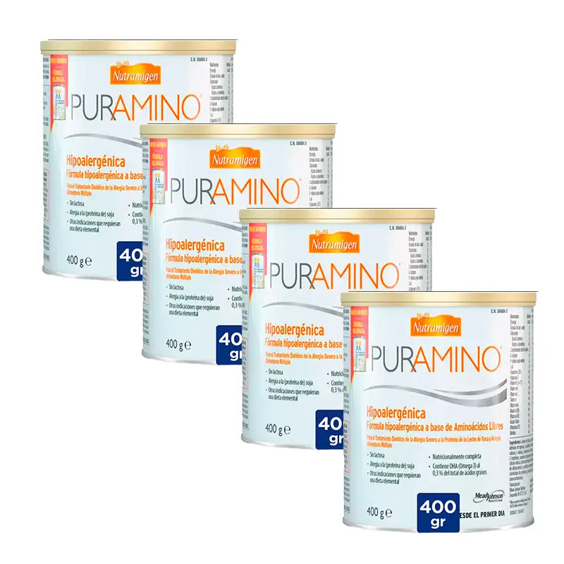 Nutramigen Puramino Powder Pack, 4 x 400 g