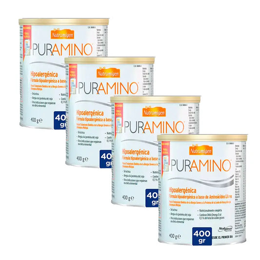 Nutramigen Puramino Powder Pack, 4 x 400 g