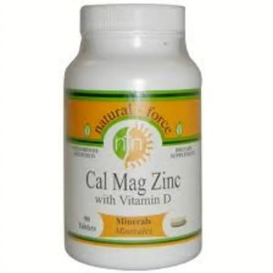 Nutri-Force Cal Mag Zinc (Calcio-Magnesio-Zinc-Vit.D) 90 Comprimidos