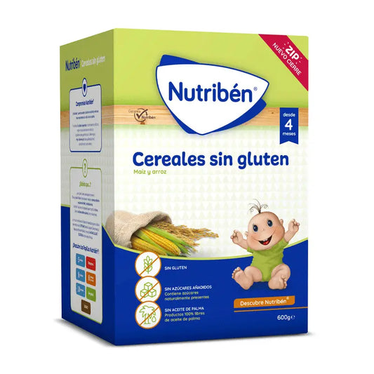 Nutriben Papilla Cereales Sin Gluten 600 gr