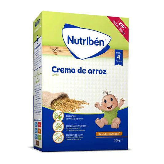 Nutriben Papilla Crema de Arroz 300 gr