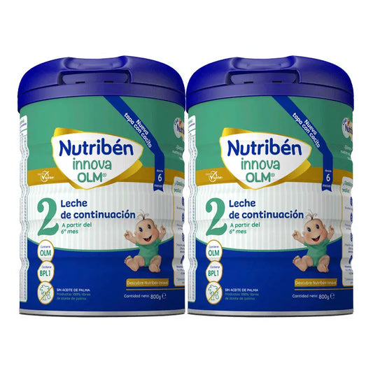 Nutriben Innova 2 Milk Duplo, 2X800 g