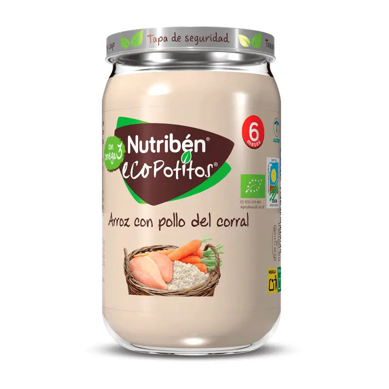 Nutriben Potito Eco Arroz con Pollo del Corral 235 gr