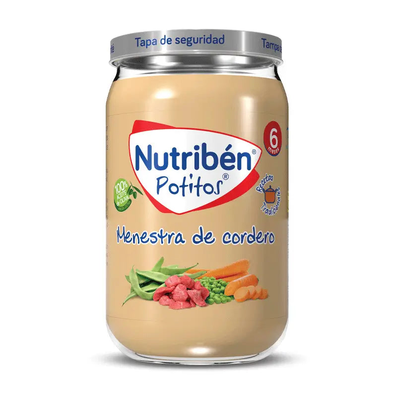 Nutriben Potito Menestra de Cordero 235 gr