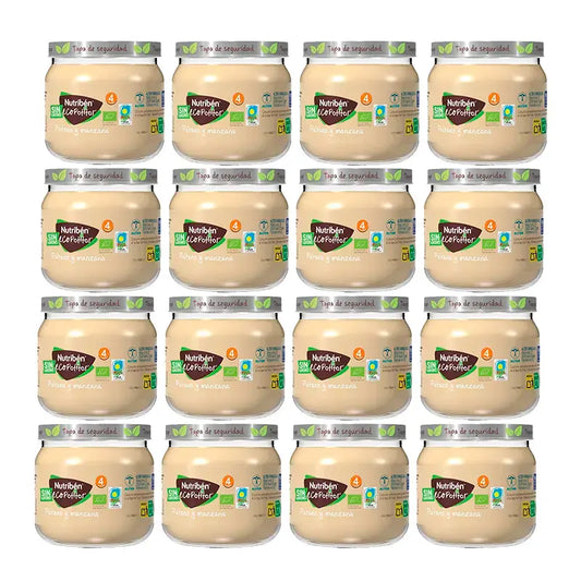 Nutriben Banana & Apple Baby Food , 12 x 120 g