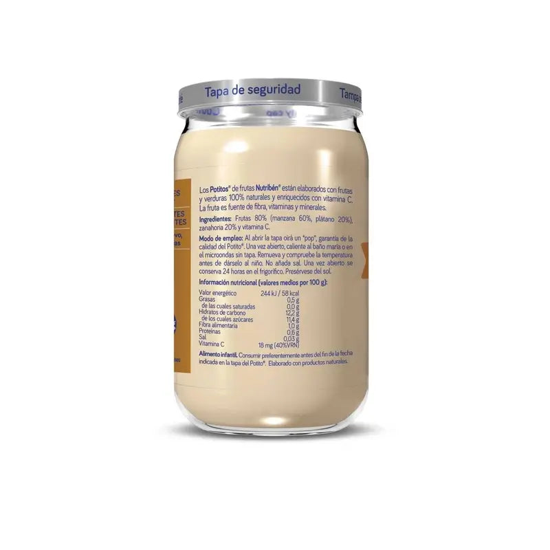 Nutriben Potito Apple Banana & Carrot , 235 grams