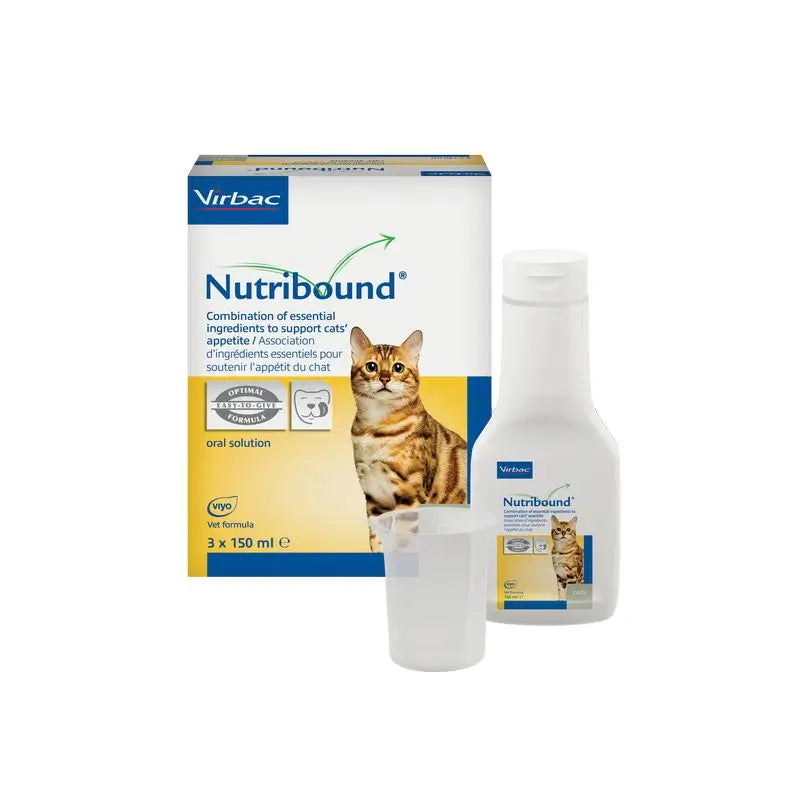 Virbac Nutribound Cats Box 3 x 150 ml