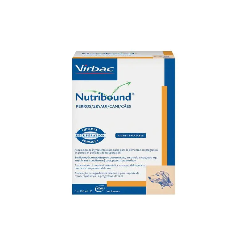 Virbac Nutribound Dogs Box 3 x 150 Ml