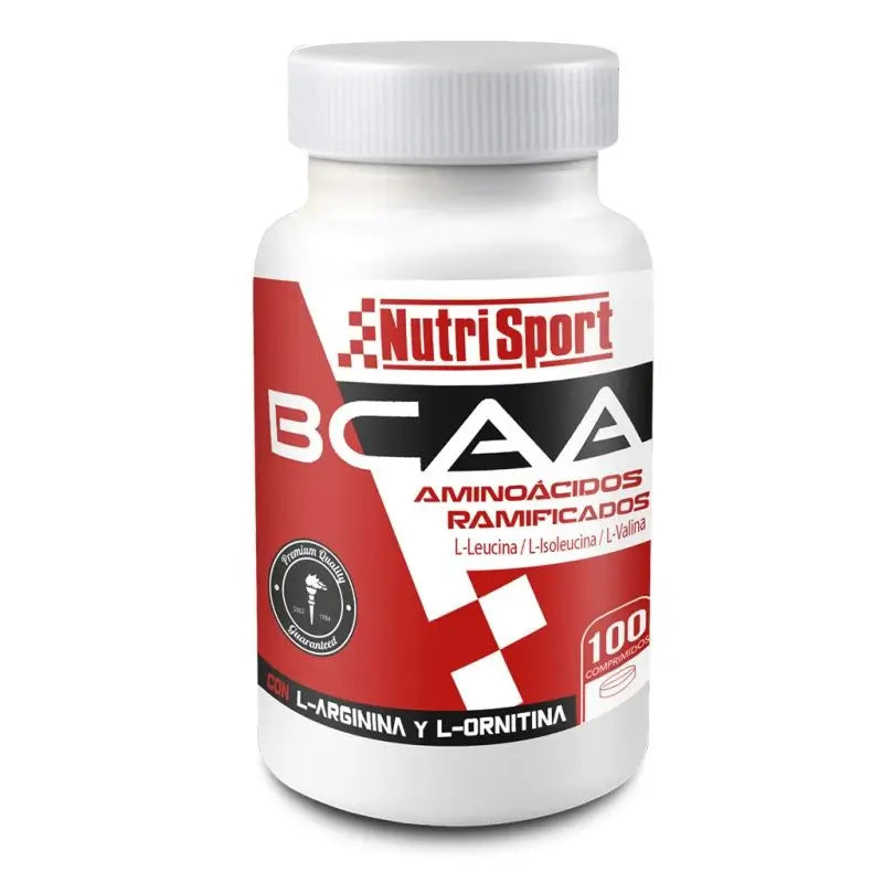 Nutrisport Aminoacidos Ramificados Bcaa 1G , 100 comprimidos   