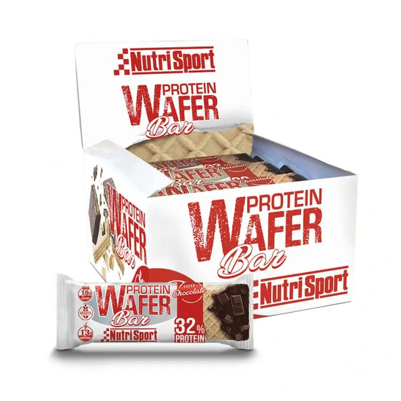 Nutrisport Caja Wafer Bar Chocolate , 15 barritas