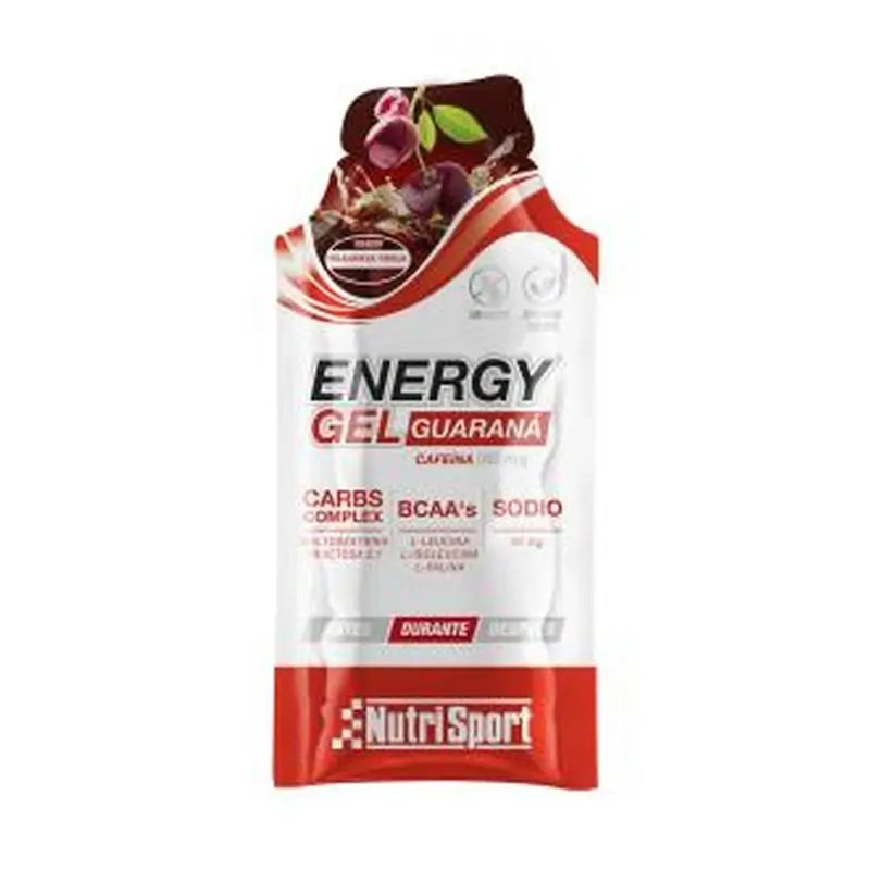 Nutrisport Energy Gel Guarana Cereza-Cola 24Uds.