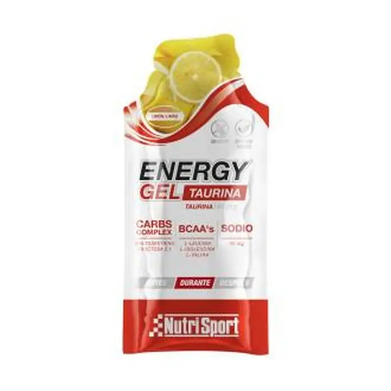 Nutrisport Energy Gel Taurina Limon 24Uds.