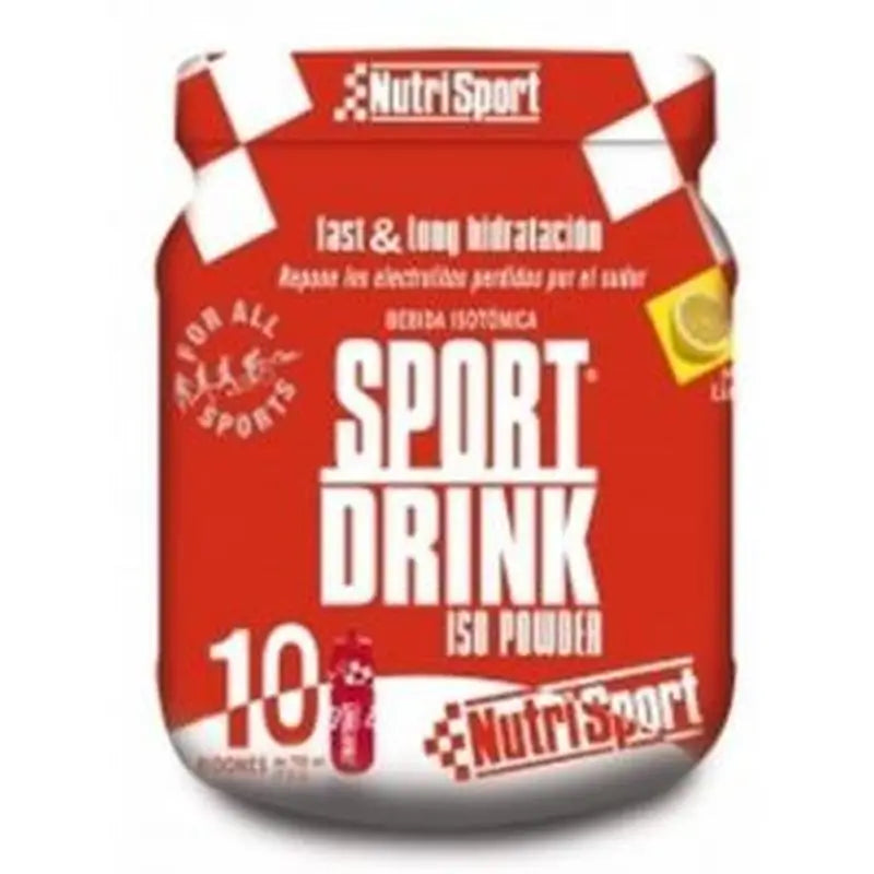 Nutrisport Sport Drink Powder Limon 10Bidones 560Gr.