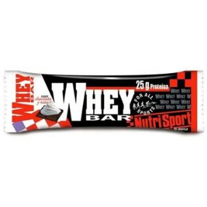 Nutrisport Whey Barritas Nata-Caramelo 12Uds.