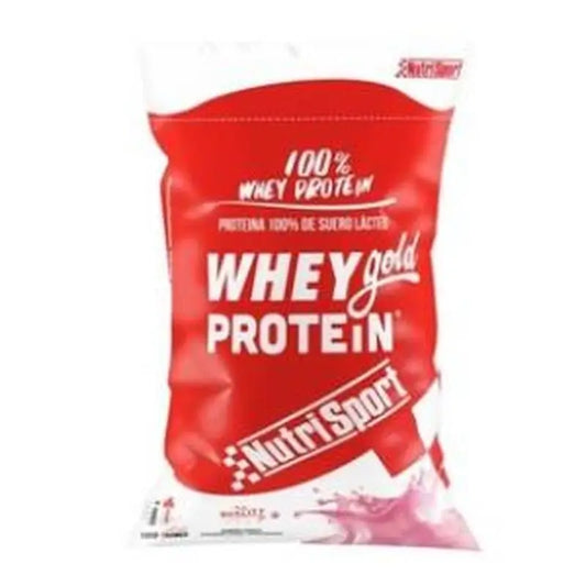 Nutrisport Whey Gold Protein Fresa Bolsa 2Kg.