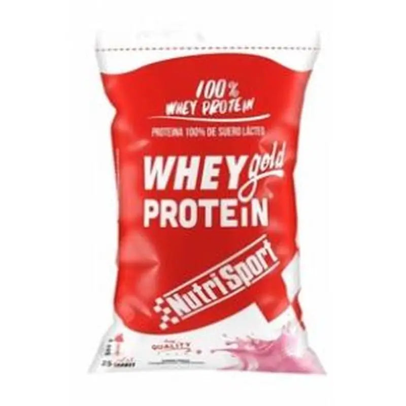 Nutrisport Whey Gold Protein Fresa Bolsa 500Gr.