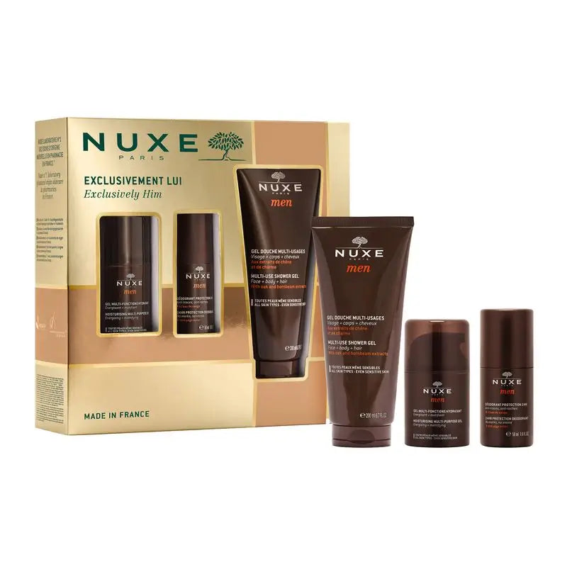 Nuxe Men's Treatment Coffret - The Indispensable Men's Care Indispensables in a Men's Treatment Coffret