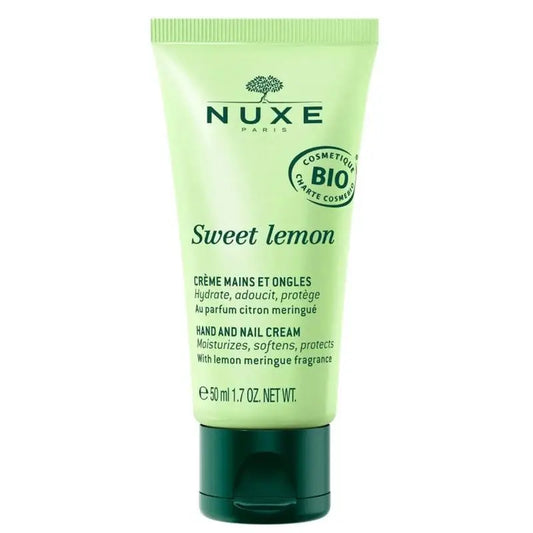 Nuxe Sweet Lemon Hand and Nail Cream with Lemon Meringue Fragrance 50Ml