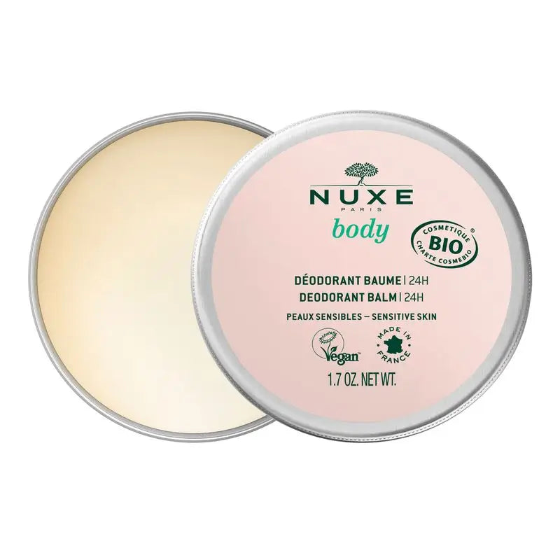 Nuxe Deodorant Solid Organic Gentle Deodorant for Sensitive Skin - Nuxe Body