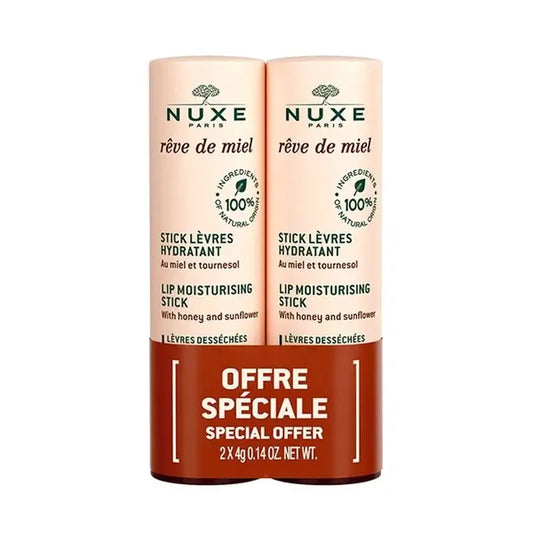 Nuxe Reve de Miel Duplo Moisturising Lip Stick 50% 2nd unit