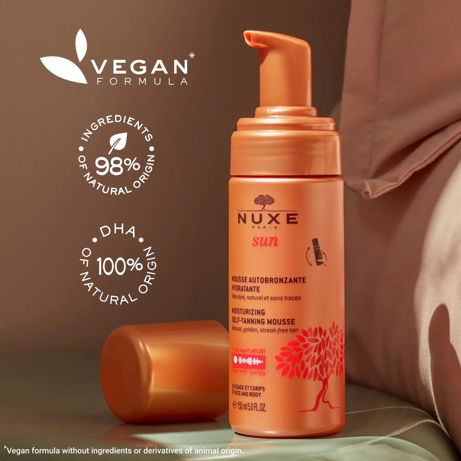 Nuxe Natural Self Tanning Foam Golden & Luminous Tone, 150 ml