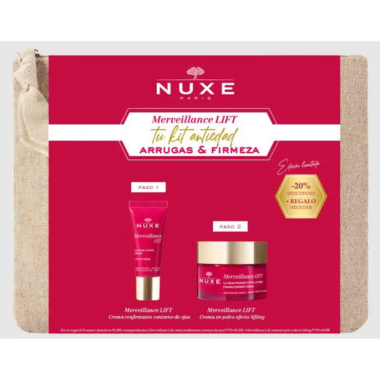 Nuxe Anti-Ageing Wrinkle & Firming Kit Merveillance Lift Day Routine, 50 + 15 ml