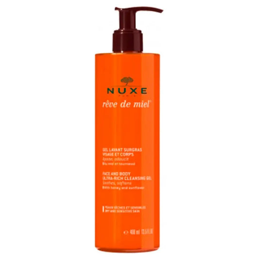 Nuxe Rêve de Miel Gel Limpiador Dermatológico Rostro y Cuerpo