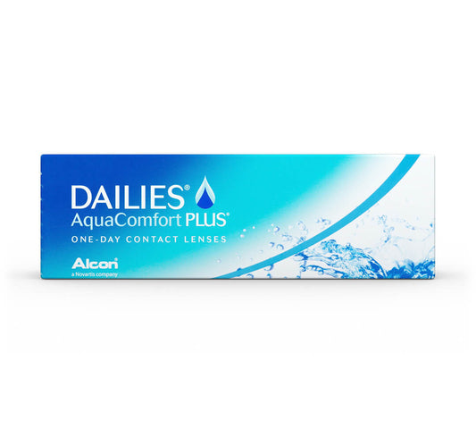 Dailies Aquacomfort Plus  Lentillas Esféricas Diarias , 30 unidades