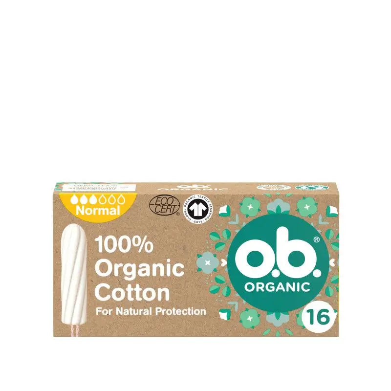 Ob Tampon Digital Organic Normal, 16 unidades