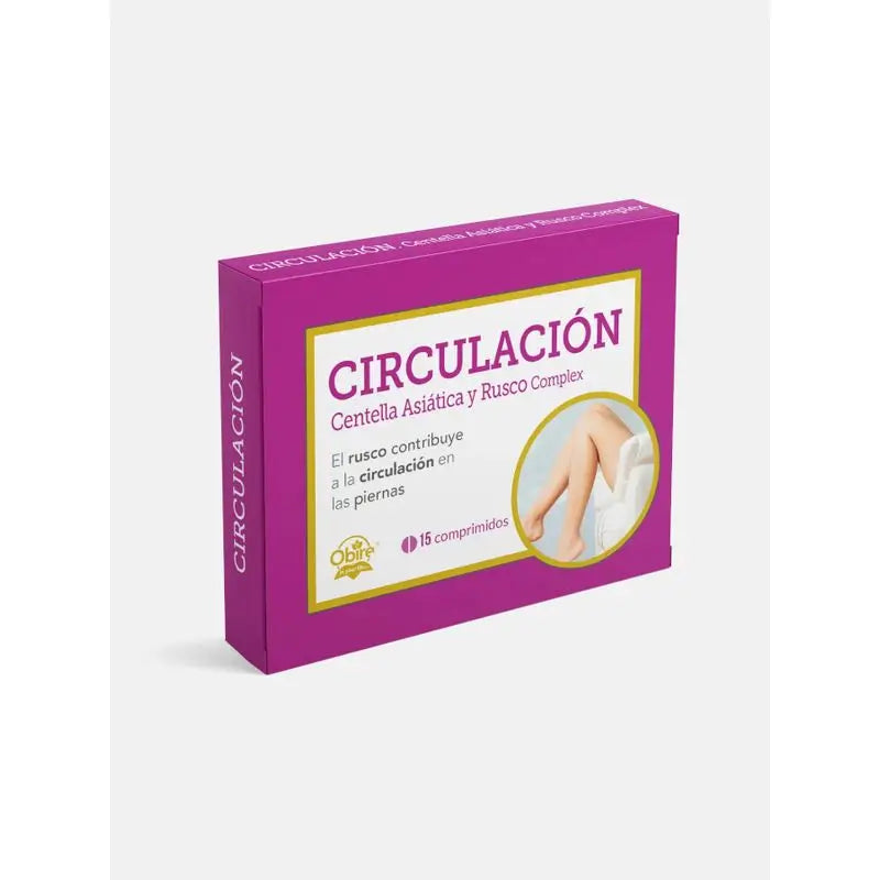 Obire Circulacion Travel Line, 15 tablets