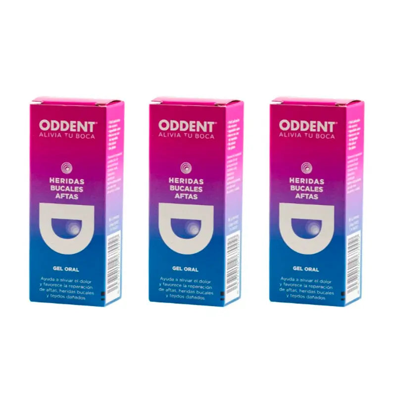 Oddent Triplo Gingival Gel , 3 x 20 ml