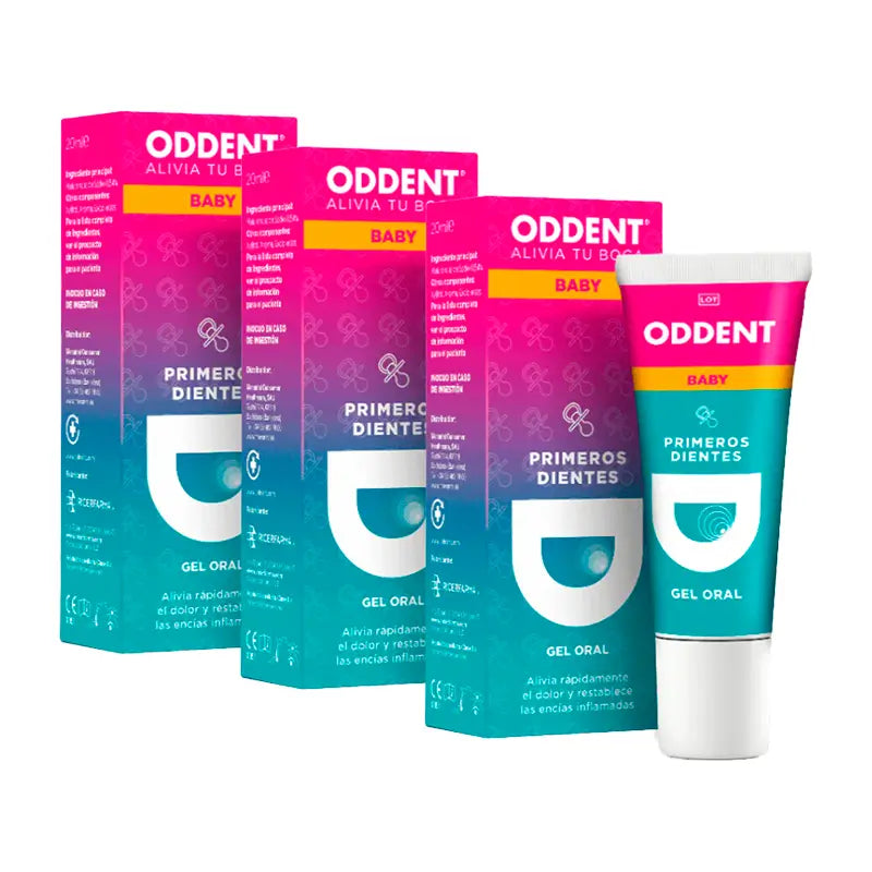 Oddent Triplo Baby Oral Gel 3 x 20 ml