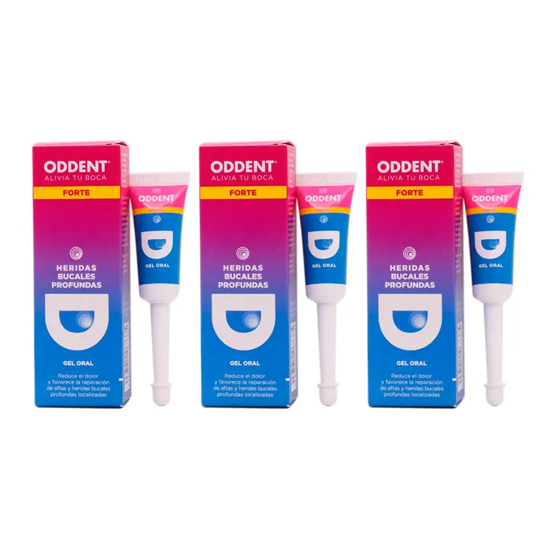 Oddent Triplo Oral Gel Forte 3 x 8 ml