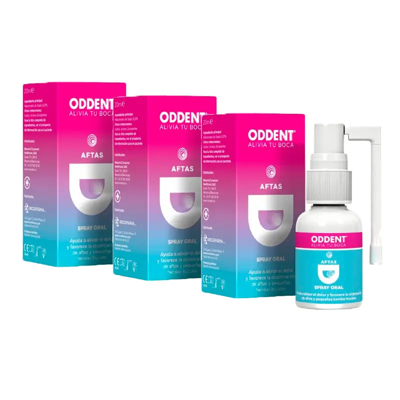 Oddent Triplo Oral Spray 3 x 20 ml