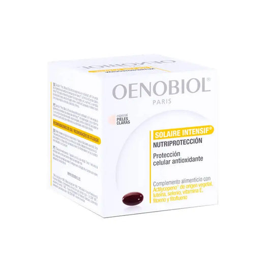 Oenobiol Solaire Intensif Nutriprotección 30 cápsulas