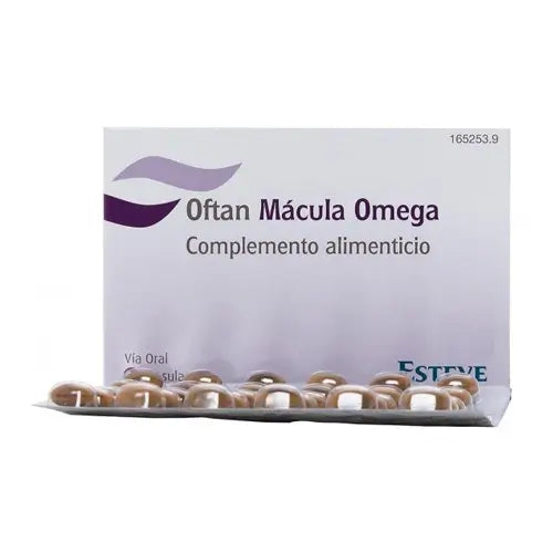 Oftan Macula Omega Food Supplement, 90 Capsules