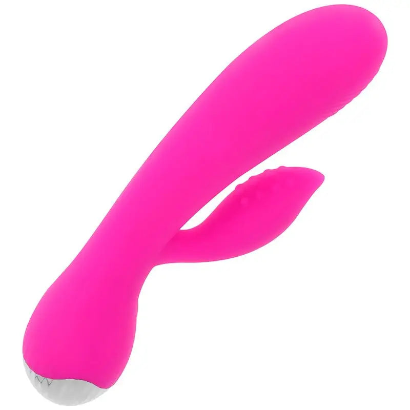 Ohmama Vibrators  Vibrador Recargable Con Rabbit 10 Modos De Vibración 19 Cm