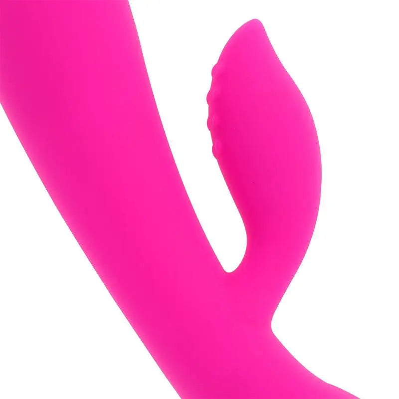 Ohmama Vibrators  Vibrador Recargable Con Rabbit 10 Modos De Vibración 19 Cm