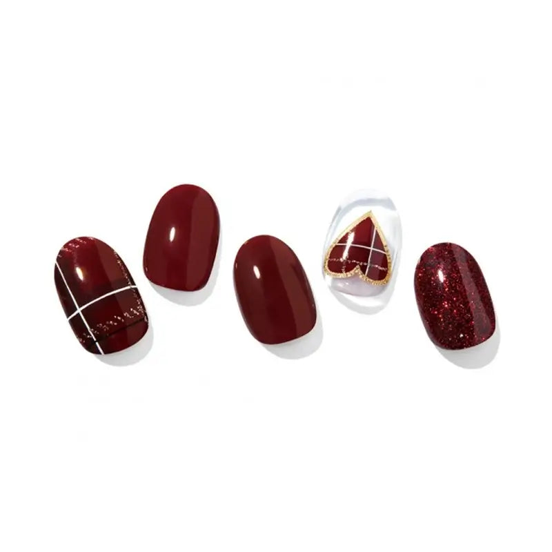 Ohora Gel Nails - Tartan Bustier, 30 pcs.