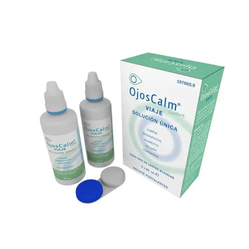 Ojoscalm Single Solution Lens Liquid, 2x60 ml