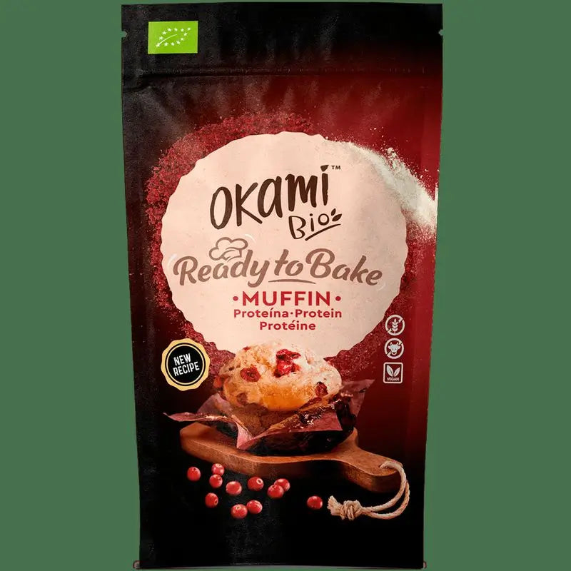 Okami Bio Protein Muffin Mix 135G Bio Veg