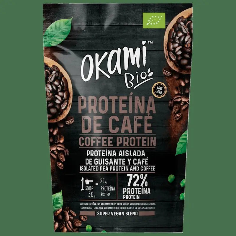 Okami Bio Pea & Coffee Protein 500Gr. Bio Sg Vegan